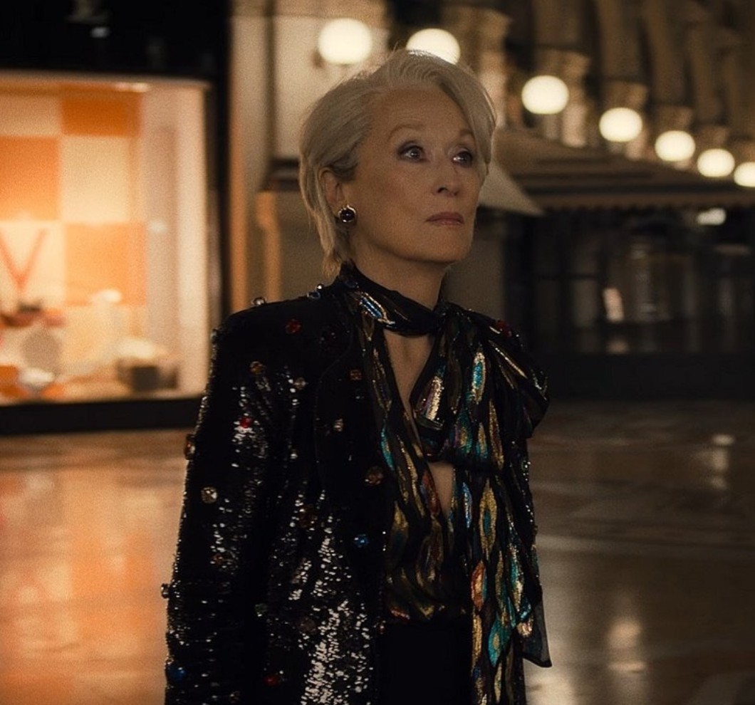 Meryl Streep nei panni di Miranda Priestly