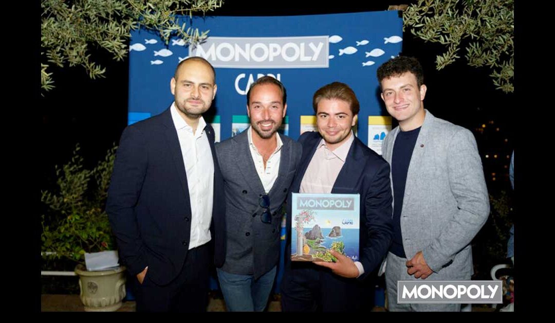 Monopoly Capri un Grande successo considerato il Monopoly Più bello al Mondo!