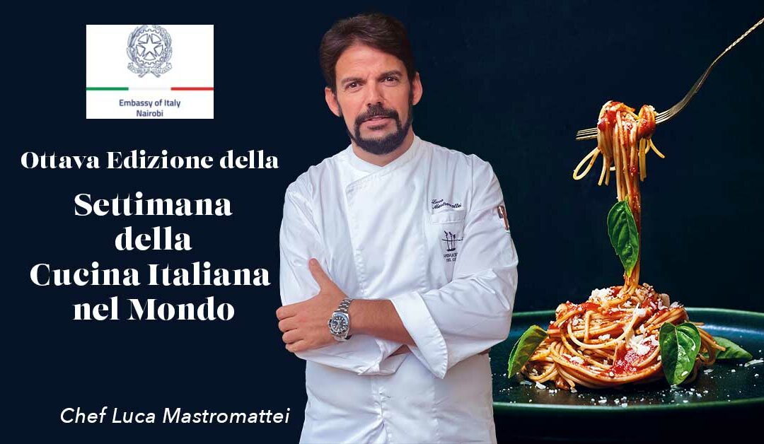 Settimana della Cucina italiana nel Mondo dal 13 al 19 Novembre 2023