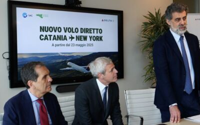 Dal 23 maggio nuovo volo giornaliero Delta da Catania a New York-JFK