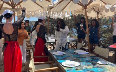 Oprah Winfrey in relax a La Scogliera